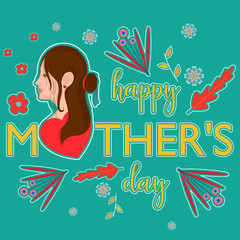 Happy mothers day card
