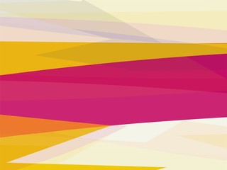 Beautiful of Colorful Art Purple, Yellow and White, Abstract Modern Shape. Image for Background or Wallpaper