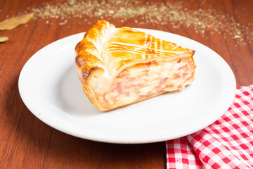 tarta de jamon y queso
