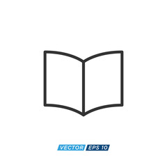Book Education Icon Design Vector