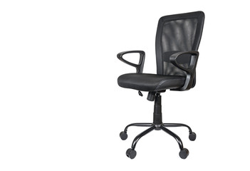 Office chair isolated on white background