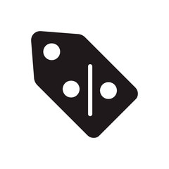 Price tag icon in trendy flat style design. Vector graphic illustration. Tag symbol for website design, logo, app, and ui. Vector file. EPS 10.