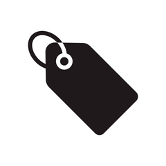 Fototapeta premium Price tag icon in trendy flat style design. Vector graphic illustration. Tag symbol for website design, logo, app, and ui. Vector file. EPS 10.