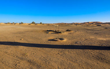 Sahara Desert. Merzouga Morocco.