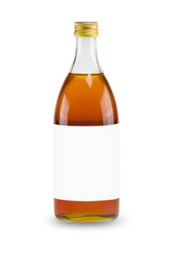 Honey bottle isolated