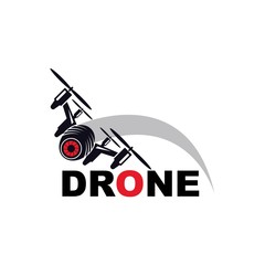 drone logo template vector icon. photography drone vector. quad copter vector icon

