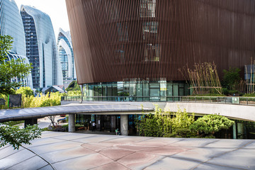 Commercial indoor and outdoor space