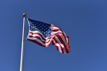 Flag of United State of America, Flag of America, Waving Flag