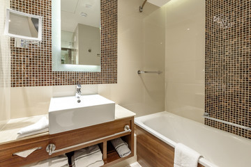 typical modern Hotel bathroom