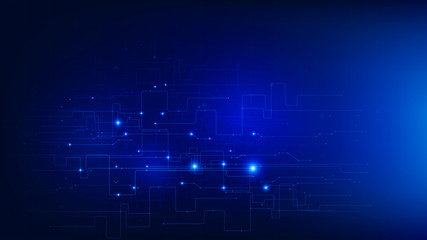 Futuristic technology dark blue abstract background 003