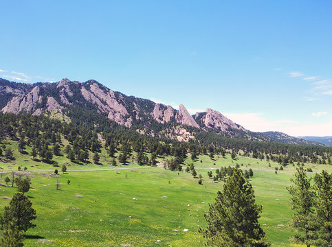 Flatirons. Boulder. Colorado (USA)