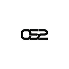 052 letter original monogram logo design