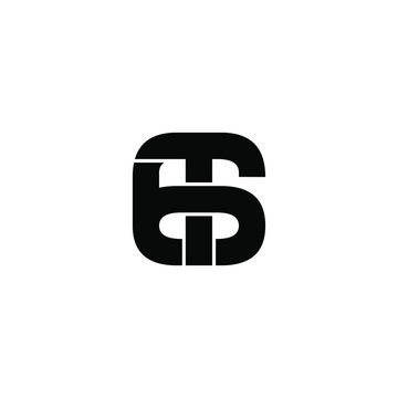 6t letter original monogram logo design