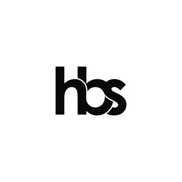 Hbs Letter Original Monogram Logo Design