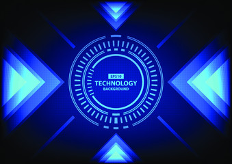 Abstract Technology Background Vector EPS10