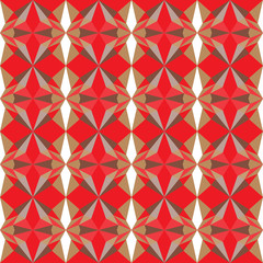 Fototapeta premium Abstract seamless colourful pattern geometric backgrounds vector design