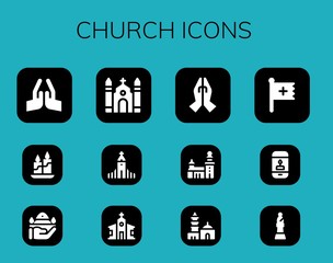 church icon set