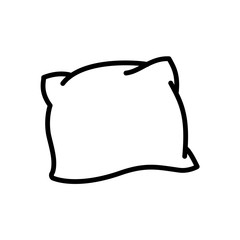 pillow icon design vector template