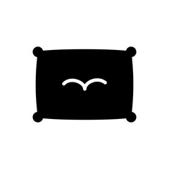 pillow icon design vector template