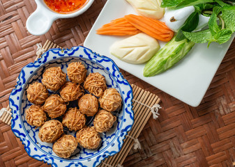 appetizer, asia, asian, breakfast, closeup, cook, cooked, cooking, crisp, crispy, cuisine, culture, delicious, dinner, dish, dumpling, eat, food, fresh, fried, fried dumpling, fried dumplings, golden,