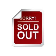 sorry sold out label