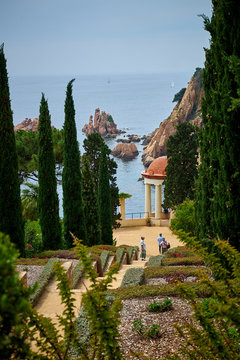 Marimurtra Botanical garden in Blanes, Catalonia.