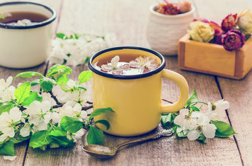 Flower tea