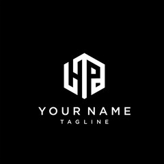 Initial Letter HH, MH HD Logo Template Vector Design