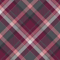 Tartan scotland seamless plaid pattern vector. Retro background fabric. Vintage check color square geometric texture.