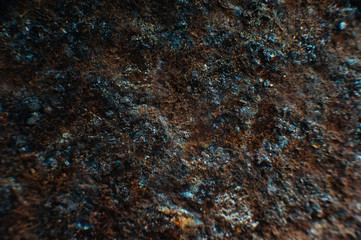 A sheet of rusty iron. Texture, rust texture. Close-up .Macro. Corrosion of metal