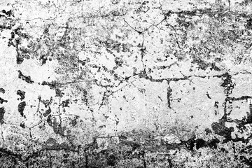 Texture of a concrete wall with cracks and scratches which can be used as a background