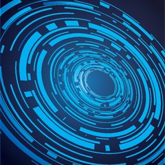 abstract computer blue background