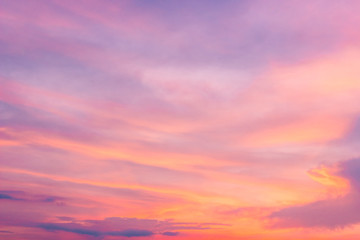 Naklejka na ściany i meble sunset sky background, purple 