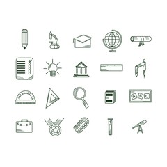 Educational icons