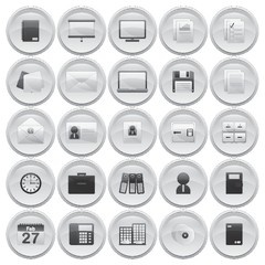collection of office icons
