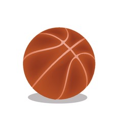 A basketball illustration.