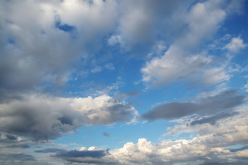 Sky with cloud