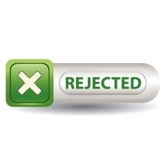 A rejected button illustration.