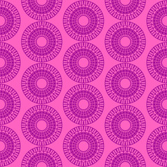 seamless pattern with mandala