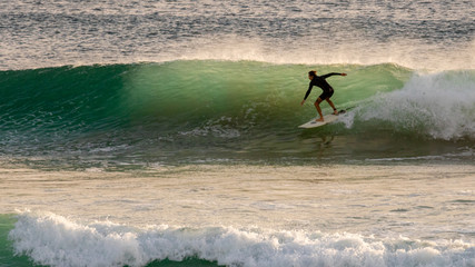 surfer in kirra
