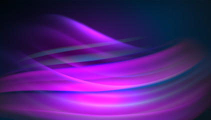 Creative fluid wave lines abstract background. Trendy abstract layout template for business or technology presentation, internet poster or web brochure cover, wallpaper