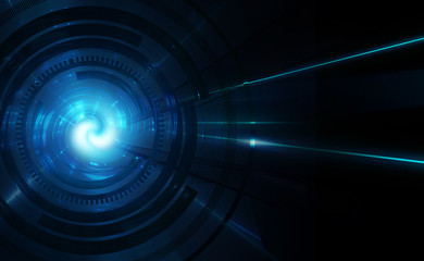 サイバーテクノロジーのデジタルバックグラウンドイメージ