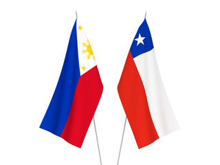 Philippines and Chile flags