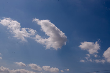 Blue Sky With Clouds backgrounders