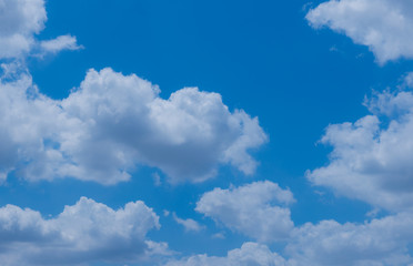 Obraz na płótnie Canvas Blue Sky With Clouds backgrounders