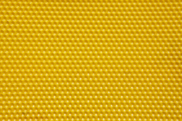 closeup view of empty honeycomb.