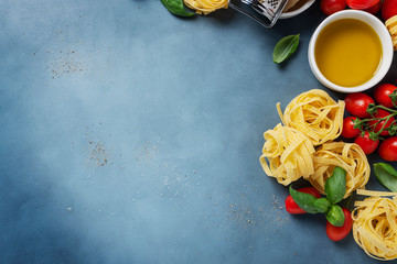 Obraz na płótnie Canvas Concept of Italian food