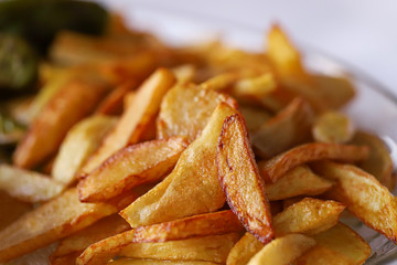 Sliced photo of sliced potatoes