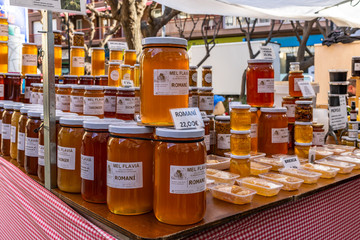 Fira de la Candelera fair in Molins de Rei, Catalonia, Spain