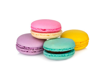 macaron isolated on white background